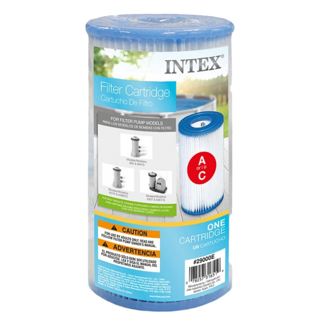 「28637J Krystal Clear フィルターポンプ専用」INTEX(インテックス) フィルター カートリッジA 1本入り 29000(22y3m)