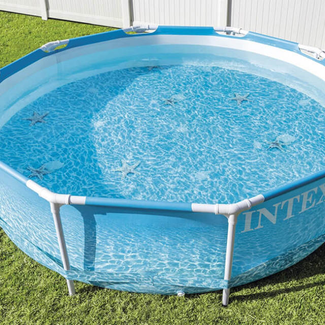 INTEX(インテックス) ビーチサイド メタルフレーム プール 10ft×30in