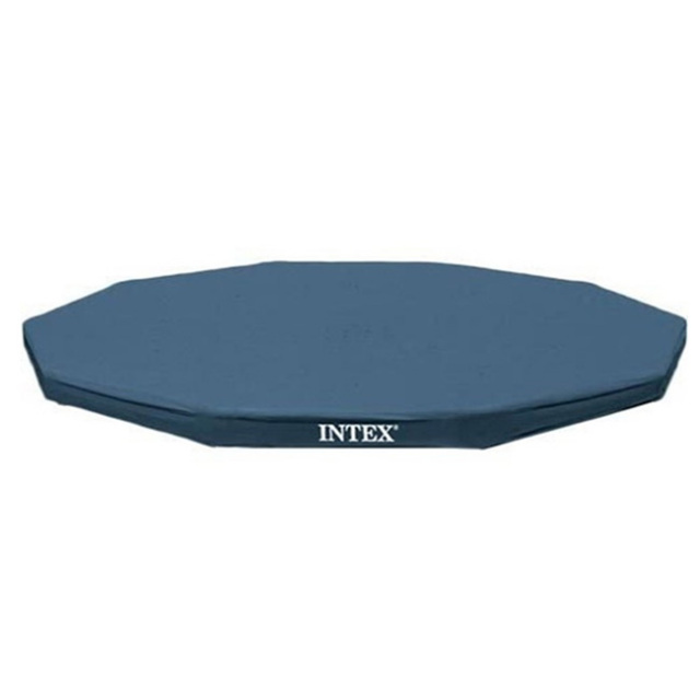 「28200／28206 プール対応」INTEX(インテックス) ラウンド プールカバー 10フィート×10インチ 28030-ネイビー(22y3m)