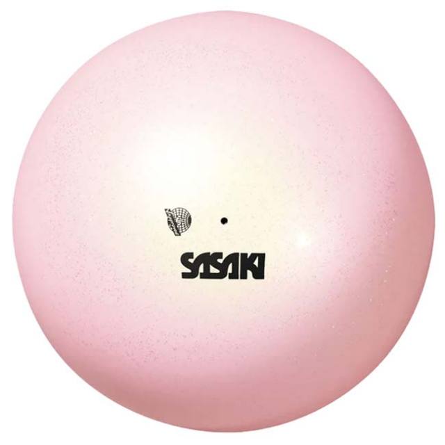 径18.5cm ササキ レディース オーロラボール M-207AU-F スポーツ用具 新体操 手具 日本体操協会検定品 レッド 赤 イエロー ピンク グリーン パープル 黄色 緑 紫 送料無料 SASAKI M207AUF ササキ(SASAKI) オーロラボール 新体操ボール競技用 国際体操連盟認定