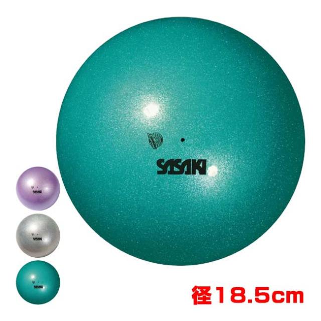 ササキ(SASAKI) メタリックボール メタリックパウダー 新体操ボール競技用 国際体操連盟認定品 M-207M-F(21y12m)M207MF