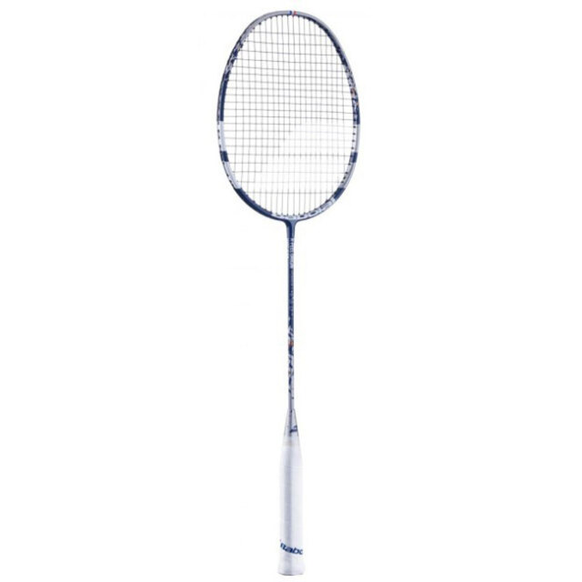 バドミントンラケット バボラ Babolat Xフィール オリジン パワー ガット張上済 海外正規品 バドラケット 211 ブルーグレー y7m Ac