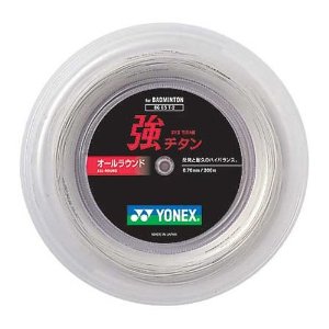 日本正規品【200mロール巻】ヨネックス 強チタン BG65T-2(0.70mm)バドミントンガット(YONEX)