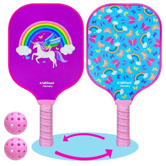ニュースポーツをはじめよう！】 ピックルボールセット ボール2個＋