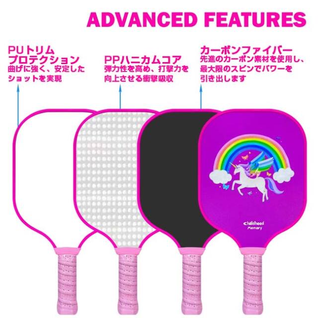 ニュースポーツをはじめよう！】 ピックルボールセット ボール2個＋