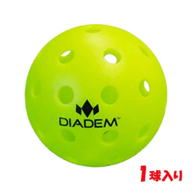 「バラ1球」ダイアデム(DIADEM) プレミア 40穴 アウトドア ピックルボール 1pk トレーニングボール 練習球(24y7m)