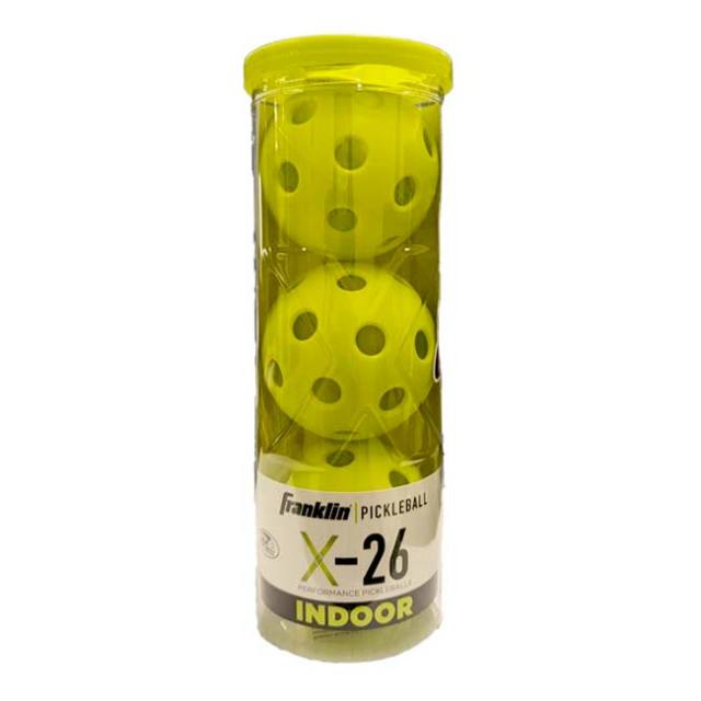 FRANKLIN(フランクリン) X-26 インドア用 26穴 ピックルボール 3球入り USAピックルボール協会(USAPA)承認球 国内正規品 52900(24y12m)