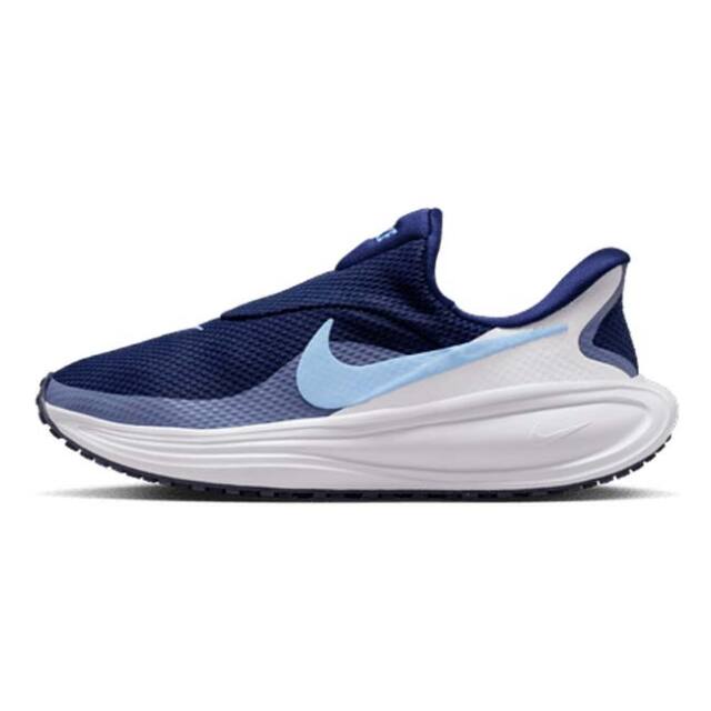 ナイキ(NIKE) 2025 HO レディース Revolution 8 EasyOn レボリューション8 イージーオン ランニングシューズ HQ2415-400 Mネイビー×アルミニウム(25y11m)