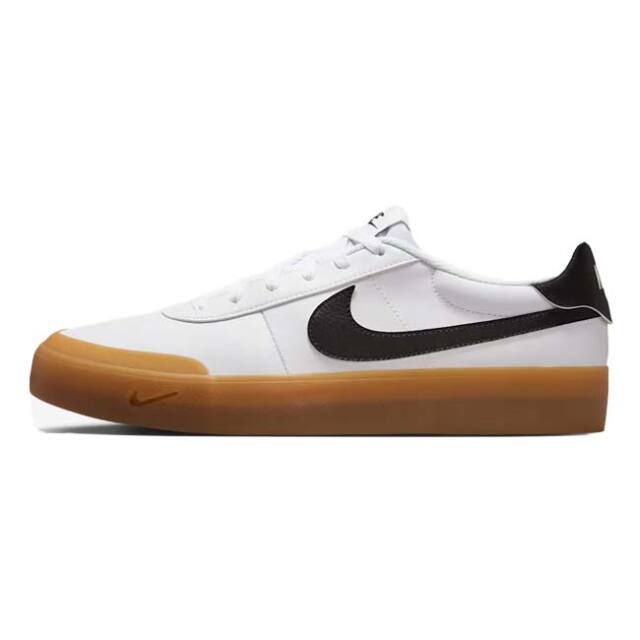 在庫処分特価】ナイキ(NIKE) 2025 HO メンズ COURT SHOT コートショット カジュアルシューズ スニーカー FQ8146-112 ホワイト×BK×GLブラウン(25y11m)