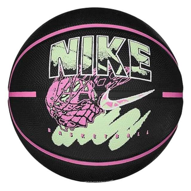 【屋外用】ナイキ(NIKE) Everyday Playground エブリデイ プレイグラウンド グラフィック 8P バスケットボール BS3062-099 ブラック×Pピンク×WH(26y5m)