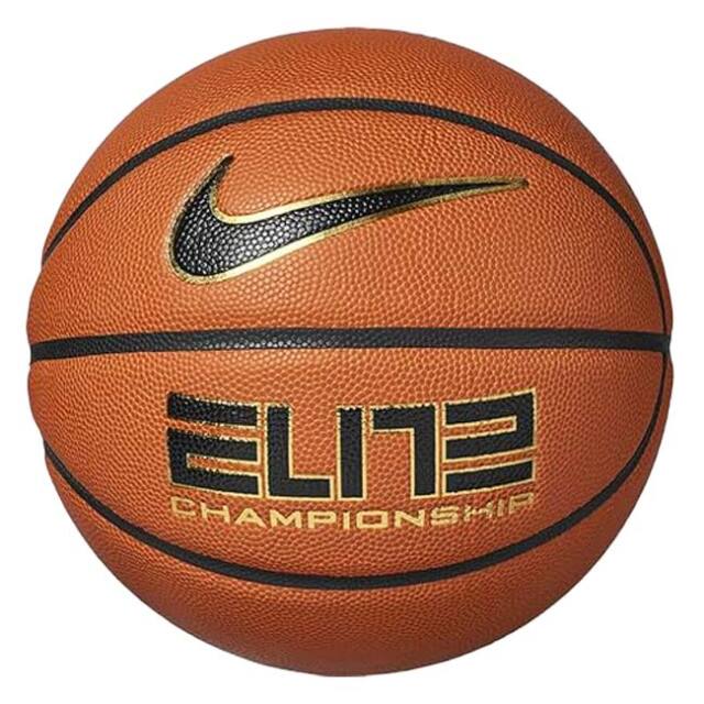 【屋内用】ナイキ(NIKE) Elite Championship エリート チャンピオンシップ 8P バスケットボール BS3052-891 アンバー×BK×Mゴールド(26y5m)