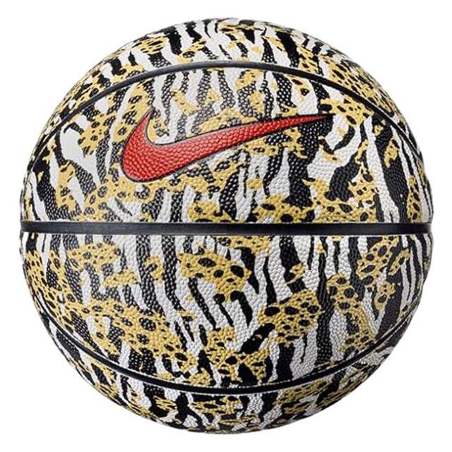 【屋内・屋外兼用】ナイキ(NIKE) Prm Energy プレミアムエナジー 8P グラフィックデザイン バスケットボール BS3046-733 サターンゴールド×BK(26y5m)