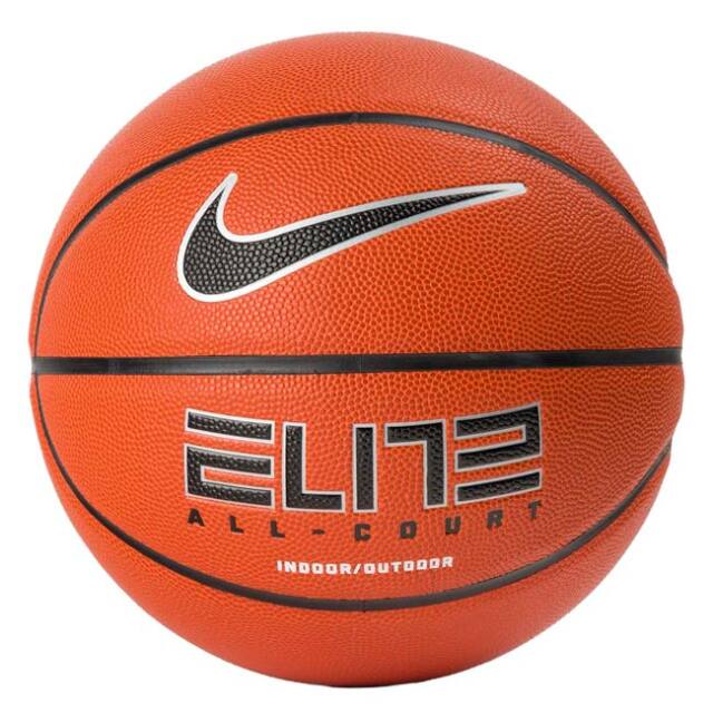 【屋内・屋外兼用】ナイキ(NIKE) Elite All-Court 2.0 エリートオールコート2.0 8P バスケットボール BS3029-855 アンバー×BK×Mシルバー(26y5m)