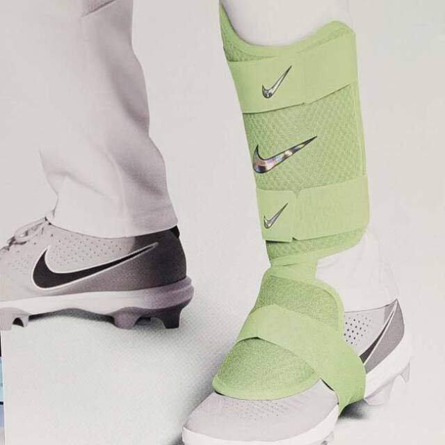 NIKE Leg Guard 右打者 フットガード レッグガード 大人用 US 自打球からガード【右打者／左足装着】ナイキ(NIKE) DIAMOND バッター