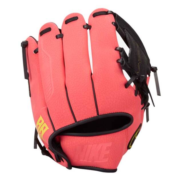【ロナルド・アクーニャ Jr.】【右投げ用】ナイキ(NIKE) ジュニア VAPOR ヴェイパー YOUTH 野球用グローブ 内野 外野 BA2007-626 Bクリムゾン×BK(25y12m)