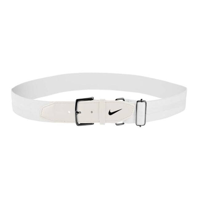 【9,000円以上で8％OFFクーポン】ナイキ(NIKE) 2025 SP ジュニア DIAMOND SPORTS ユース アジャスタブルベルト 3.0 ベースボールベルト N1000733/BA8012-101 ホワイト(25y5m野球)