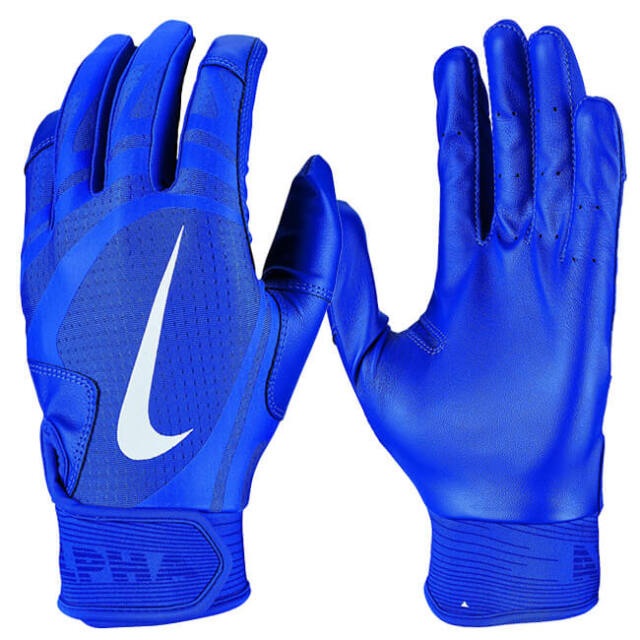 ナイキ Nike メンズ アルファ ハラチ エッジ バッティンググローブ 手袋 Ba1017 417 ゲームロイヤル ホワイト 21y8m