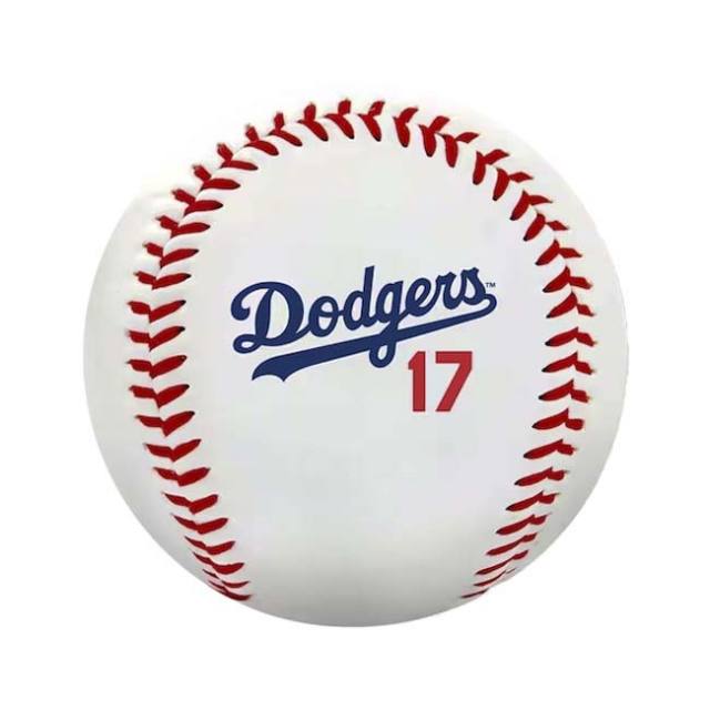 【9,000円以上で8％OFFクーポン】「MLB公式」ローリングス(Rawlings) 大谷翔平 背番号17 LOS ANGELS DODGERS ロサンゼルス ドジャース 野球ボール 1個 MLBオフィシャルライセンス(24y9m)