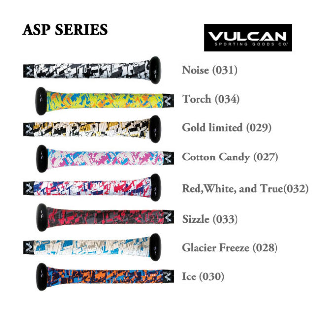VULCAN(バルカン) ASP SERIES バット用 グリップテープ 野球 ベース