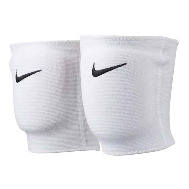【2枚1組】ナイキ(NIKE) 2025 SP ユニセックス Essential エッセンシャル Dri-FIT バレーボール ニーパッド 膝サポーター NVP06-100 ホワイト×ブラック(25y5m)