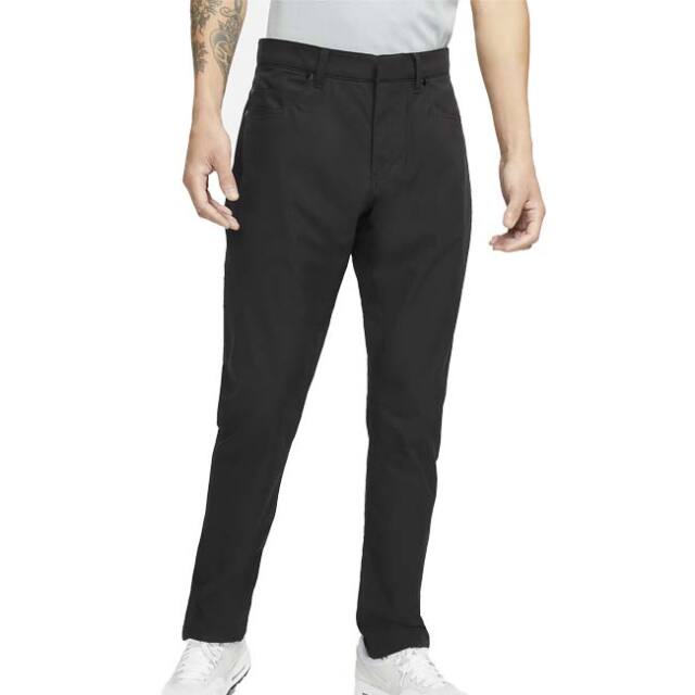 売切りセール！【日本サイズ】ナイキ(NIKE) メンズ DRI-FIT レペル 5ポケット スリムフィット ロングパンツ DA3065-010 ブラック(23y7mゴルフ)