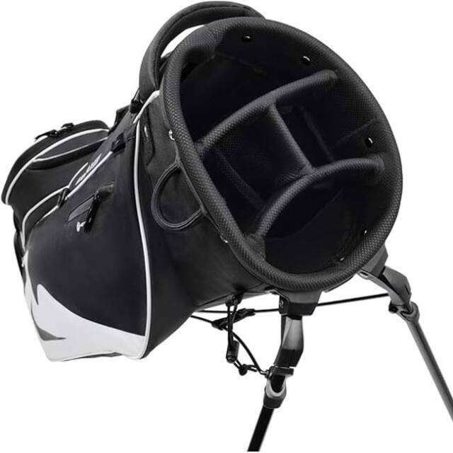 Nike ブラック キャディバッグ ナイキ スタンド キャディバッグ ゴルフ 軽量 14分割 未使用品 ゴルフ