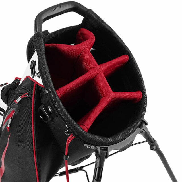 ナイキ Nike エアスポーツ スタンドキャディバッグ ゴルフバッグ Gf3002 094 プラチナムティント ブラック ジムレッド 21y1m ナイキ Nike エアスポーツ スタンドキャディバッグ ゴルフバッグ Gf3002 094 プラチナムティント ブラック ジムレッド 21y1m