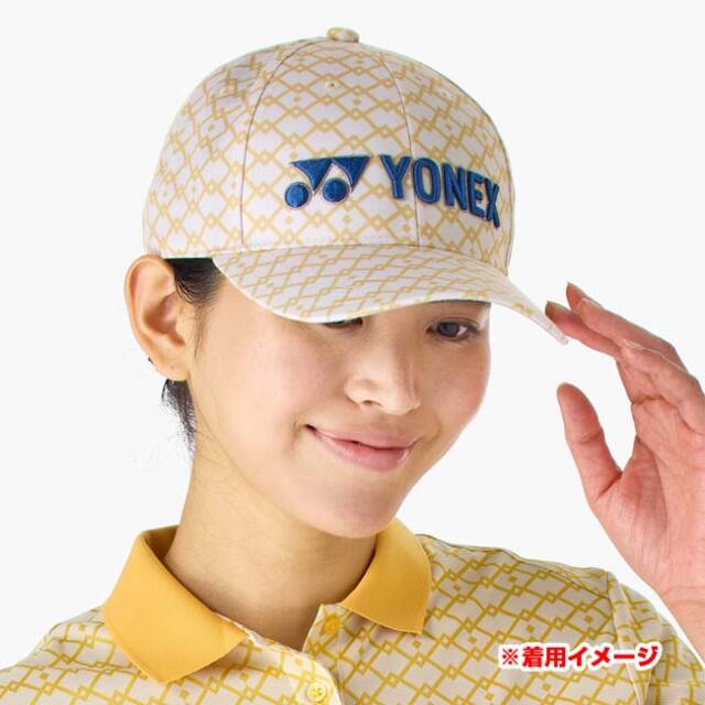 ヨネックス(YONEX) 2026 ユニセックス 立体刺繍入り プリント キャップ