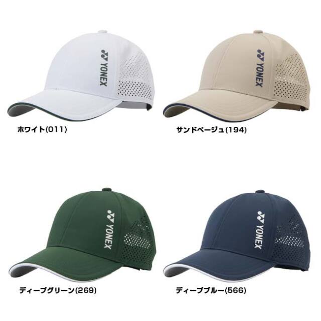 ヨネックス(YONEX) 2026 ユニセックス ロゴ入り メッシュキャップ 帽子