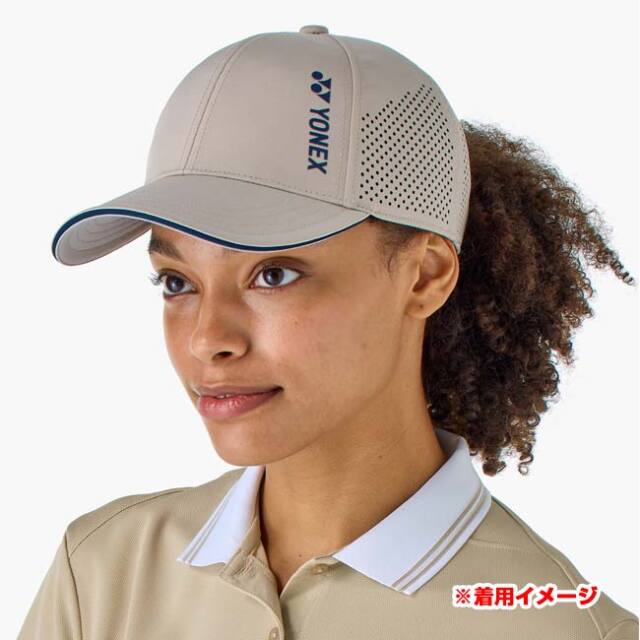 ヨネックス(YONEX) 2026 ユニセックス ロゴ入り メッシュキャップ 帽子