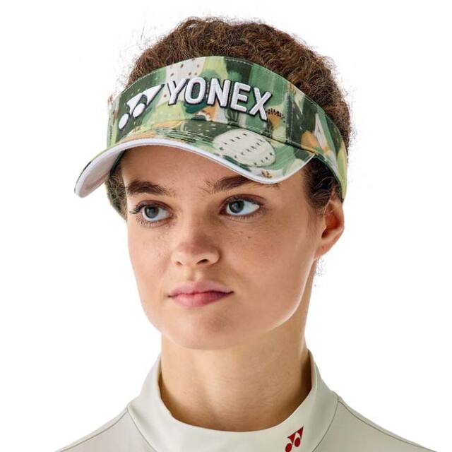 ヨネックス(YONEX) 2025 ユニセックス 立体ロゴ刺繍入り サボテン柄