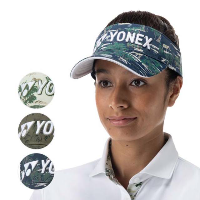 【8日から72時間 8%OFFクーポン】売切り終了！大特価】ヨネックス(YONEX) 2024 ユニセックス サファリ柄 サンバーザー GCT104(24y3m)