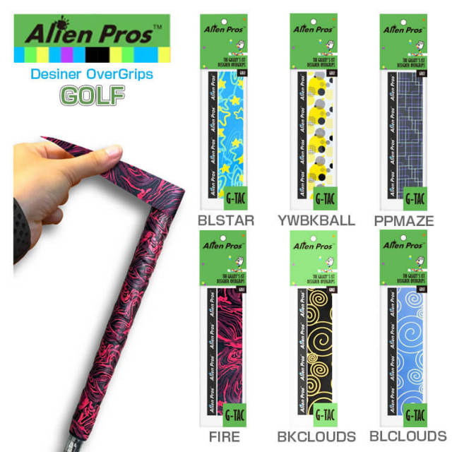 ゴルフ用ウェット1本入]Alien Pros(エイリアン プロス) デザイナー