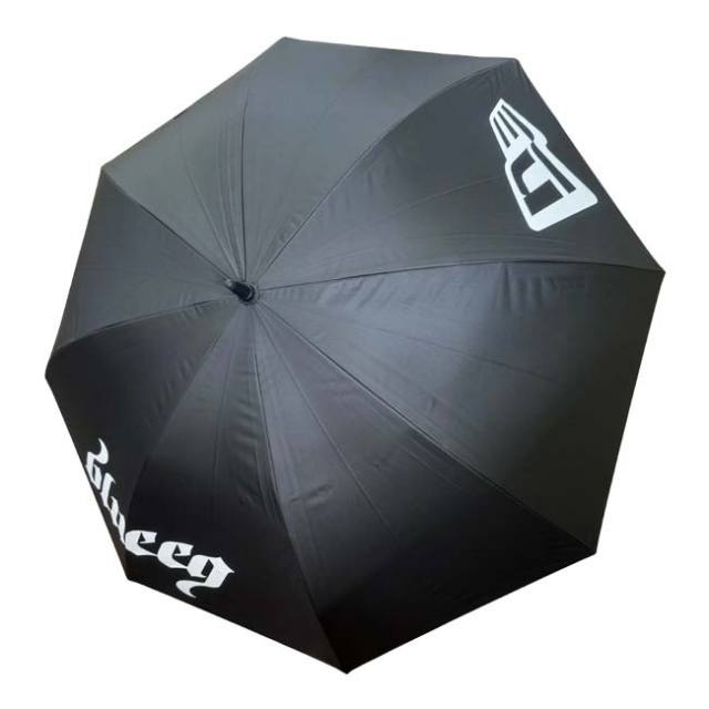 【マジッククーポン10％OFF対象】blueeq(ブルイク) NEWERA×blueeq コラボ アスリートアンブレラ 75cm 晴雨兼用 日よけ パラソル BQAC00017-010ブラック(25y3m)