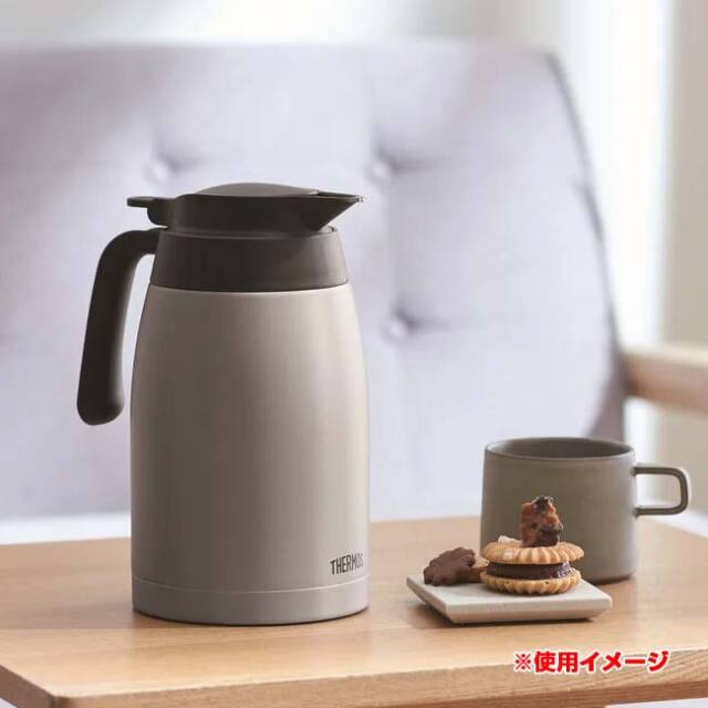 保冷・保温兼用】サーモス(THERMOS) ステンレス ハンド ポット 1.5L