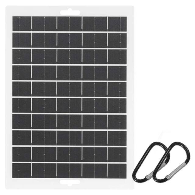 夏みかん様　ポケットサイズの超軽量ソーラーパネル(5個セット) 太陽光だけで充電！】ハック(HAC) 超薄型ソーラーパネル2.5mm 最大8W