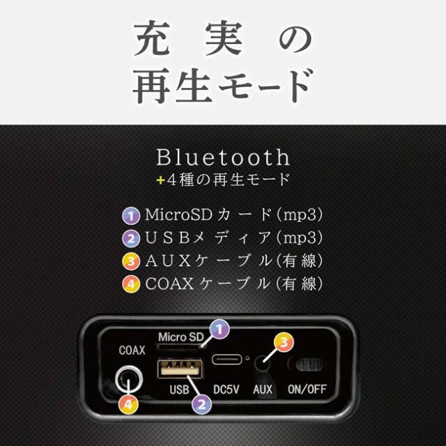 重低音とクリアな高音】ハック(HAC) ワイヤレススピーカースーパー