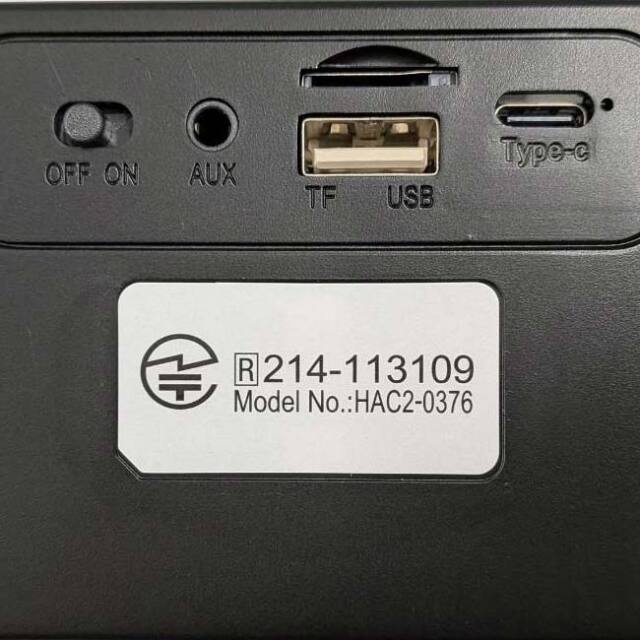 スマートフォンに対応】ハック(HAC) ワイヤレススピーカー UNISON NEON