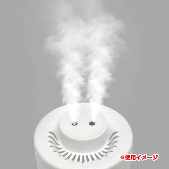 ダブルミストで一気に加湿】ハック(HAC) USB給電式ダブルミスト加湿器