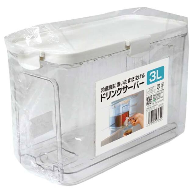 残量が確認しやすい】ハック(HAC) 冷蔵庫に置いたまま注げる ドリンク