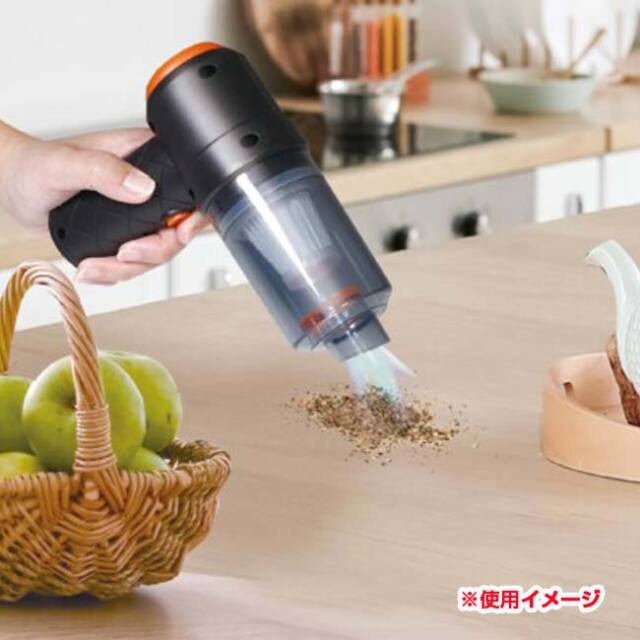 コードレス＆コンパクト」ハック(HAC) USB充電式 2WAYハンディ