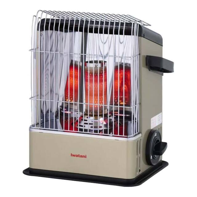 イワタニ(Iwatani) カセットガスストーブ デカ暖 一般家庭室内用 木造戸建て住宅4畳まで／コンクリート集合住宅5畳まで QQ コストコ CB-STV-DKD-CO(25y12m)
