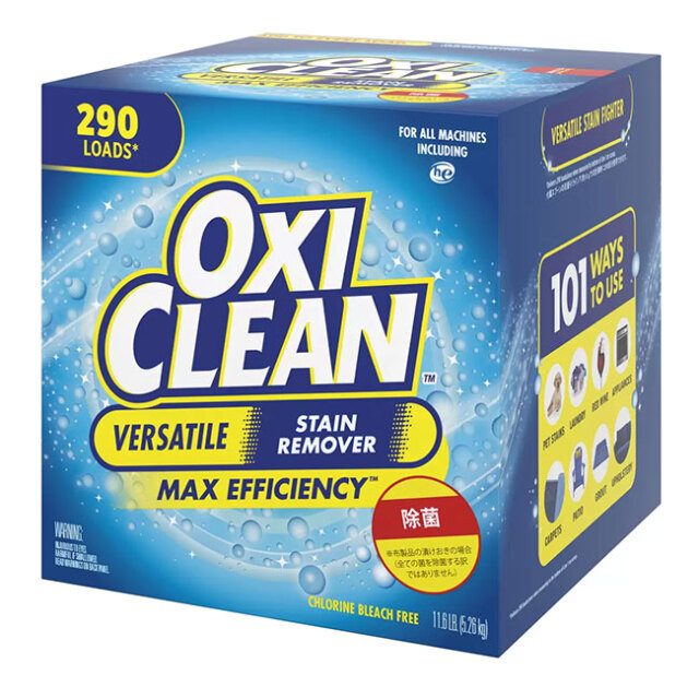 OXI CLEAN(オキシクリーン) 大容量5.26kg 衣類・家具・台所まわり用 粉末 酸素系漂白剤 72022262／72025300