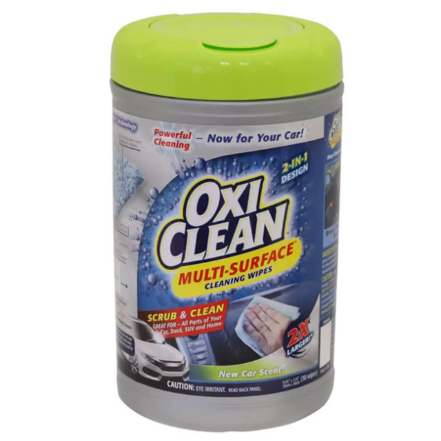 「車内清掃に大活躍！」OXI CLEAN(オキシクリーン) 車内用クリーナー 30枚入り1本 1457129 コストコ(21y9m)