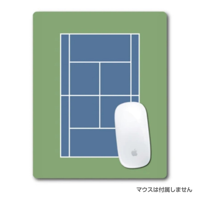 [プレゼントにぴったり♪]RACQUET INC(ラケットインク) テニスコート マウスパッド ハードコート 1枚入 RITG11(21y10m)