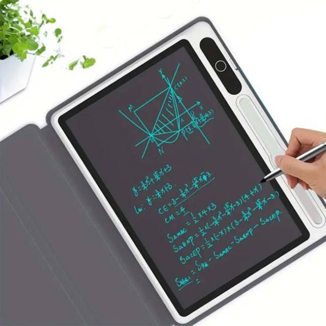 「勉強や仕事のおともに」 LCD ライティングボード ライティングタブレット 保護カバー付き PG2800-ブラック(24y5m)