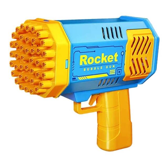 たくさんのシャボン玉が一気に噴き出す！」 40穴 電動バブルマシン