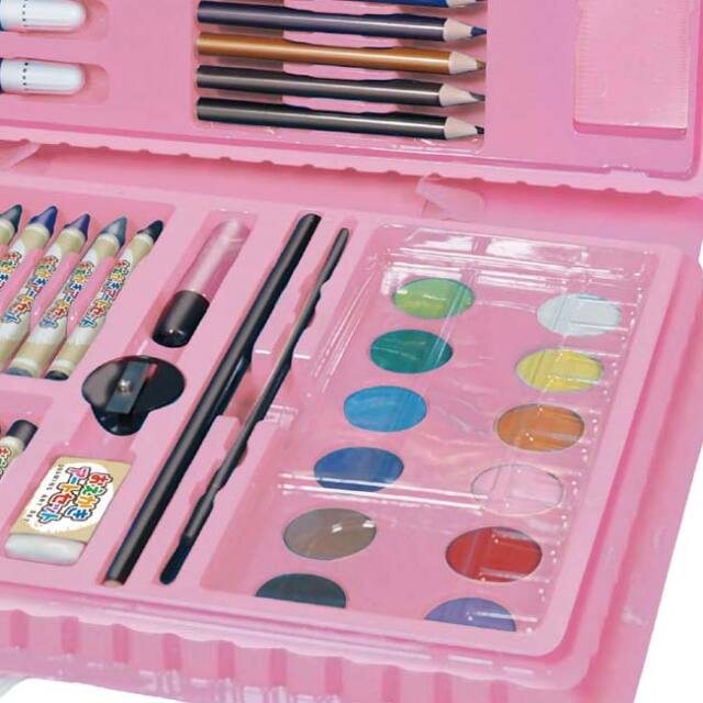 わくわく楽しく描いてみよう】ハック(HAC) おえかきアートセット 68pcs