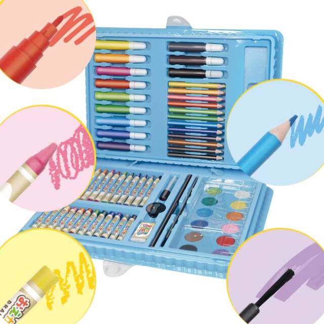 わくわく楽しく描いてみよう】ハック(HAC) おえかきアートセット 68pcs