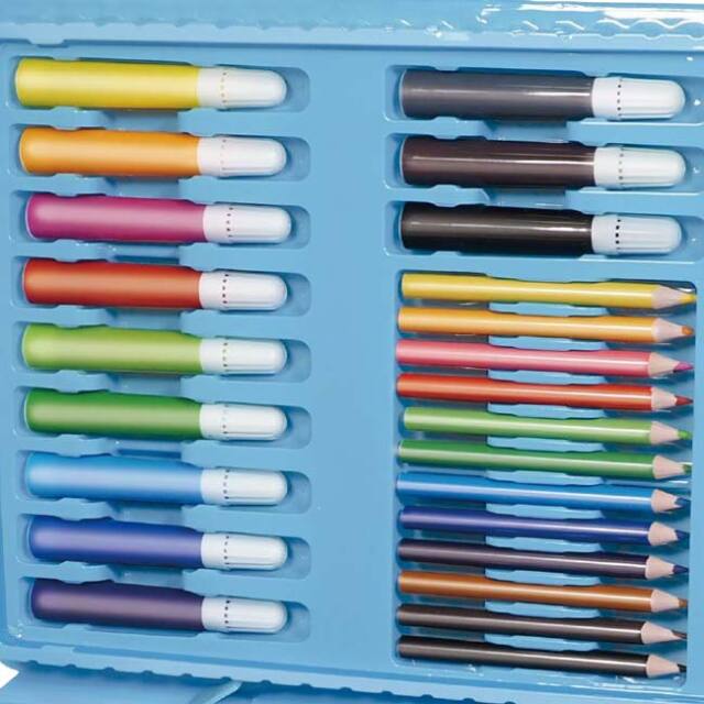 わくわく楽しく描いてみよう】ハック(HAC) おえかきアートセット 68pcs